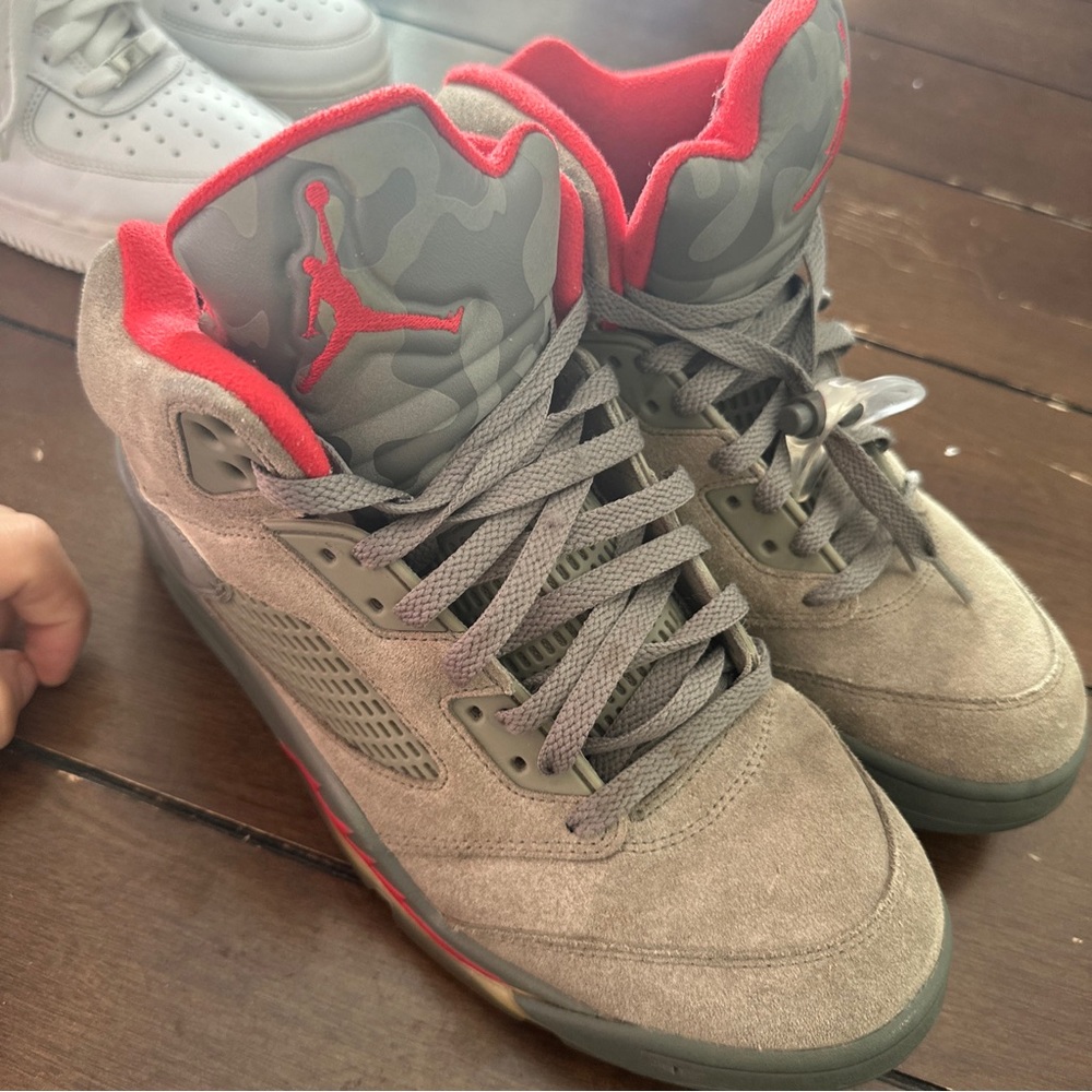 Camo Jordan 5s - Picture 3 of 6